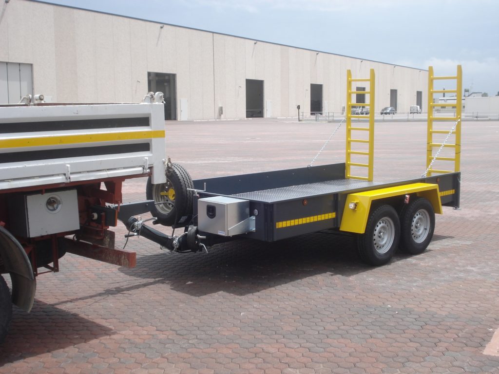 Trailers for operating machines