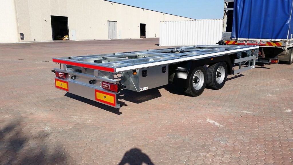 Trailer with air braking system
