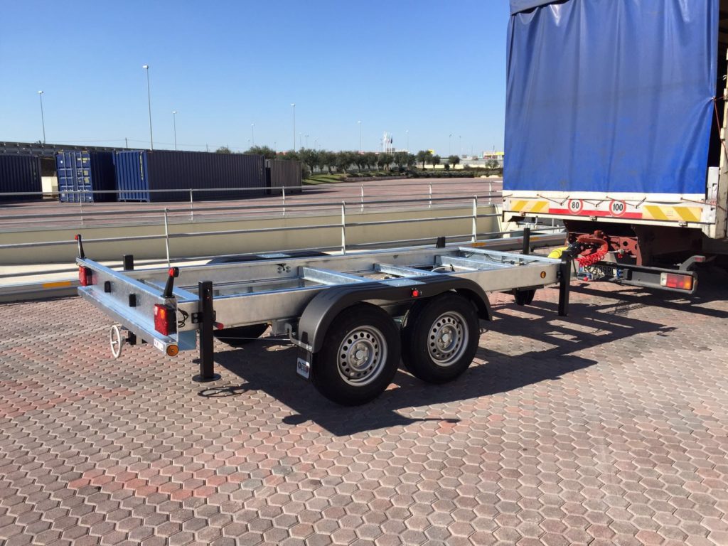 Trailer with air brake system