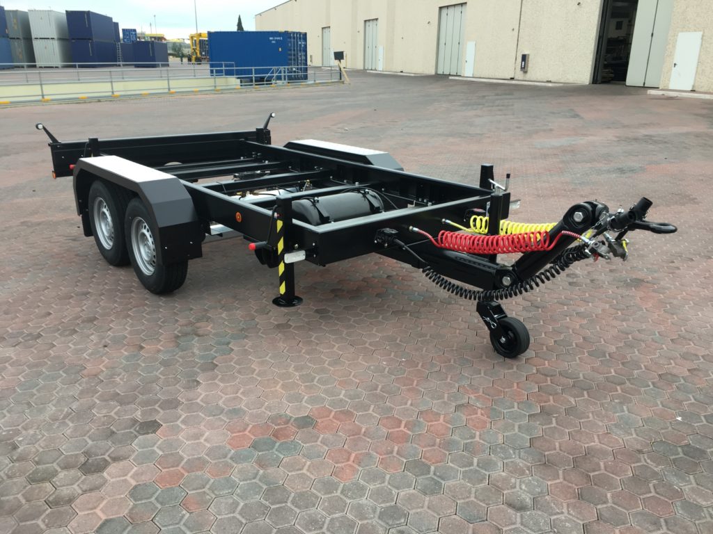 Trailer with air brake system